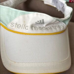 Adidas Stella McCartney White and Yellow Visor